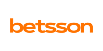 Logo de Betsson, puesto 15 entre las mejores casas de apuestas deportivas de España